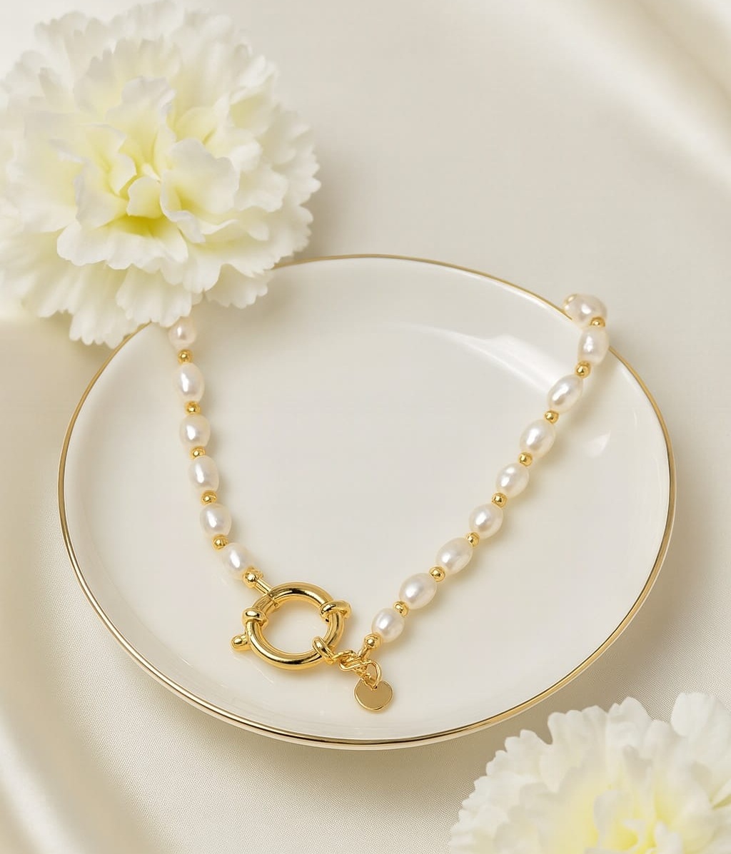 Collar - renacimiento (perla)