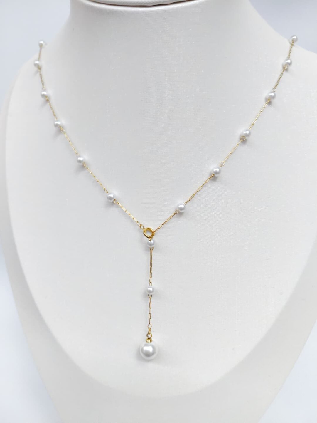 Collar - perla - Y - Imagen 3