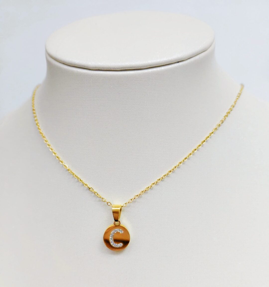collar inicial REDONDO - Imagen 5