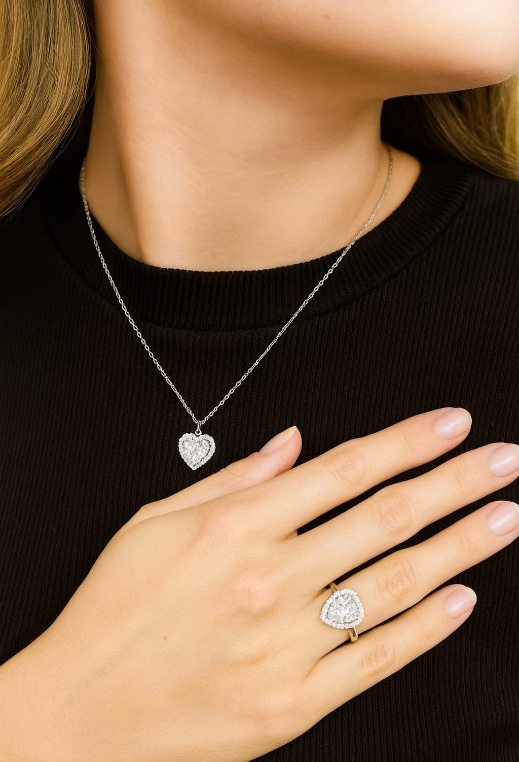 Collar  CORAZON AMOR PURO