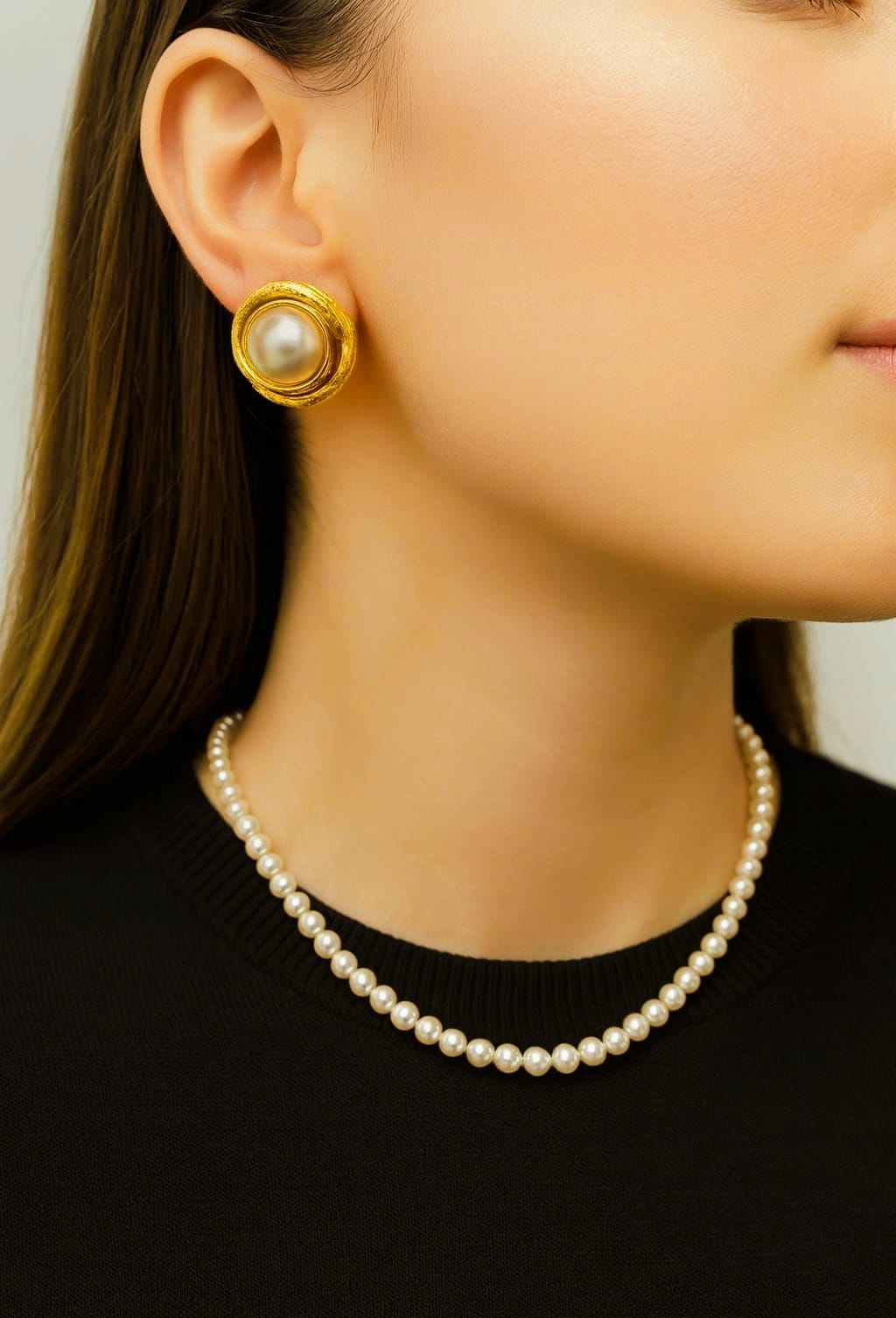 pendiente  PERLA CHANEL