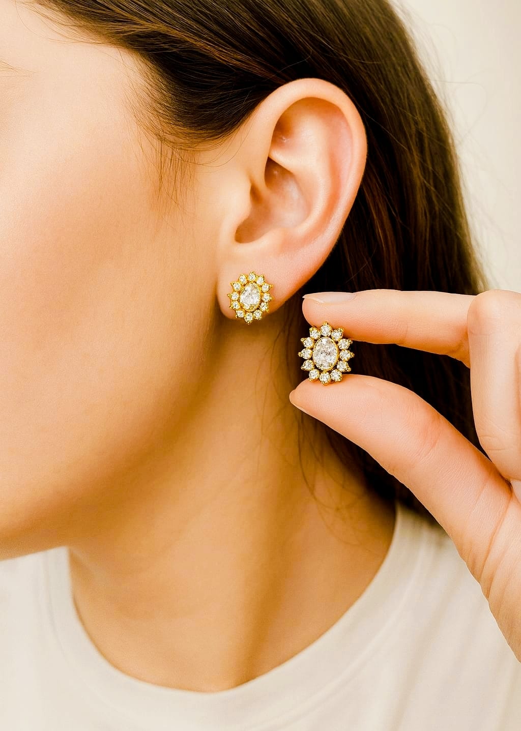 pendiente CIRCONITA FLOR