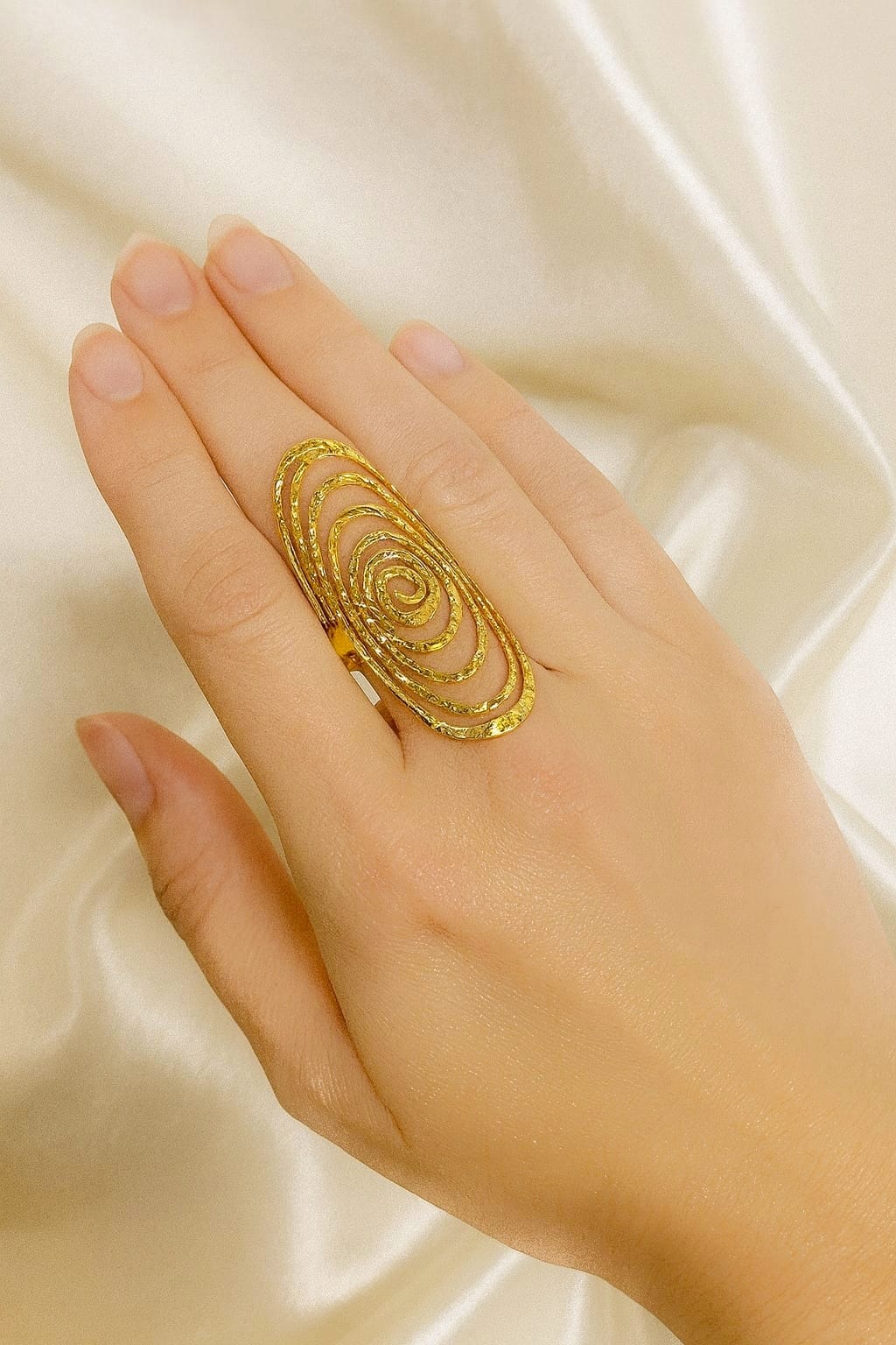 anillo ESPIRAL LARGO