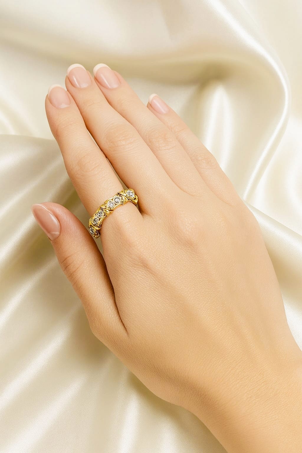 Anillo NUDO DIAMANTE