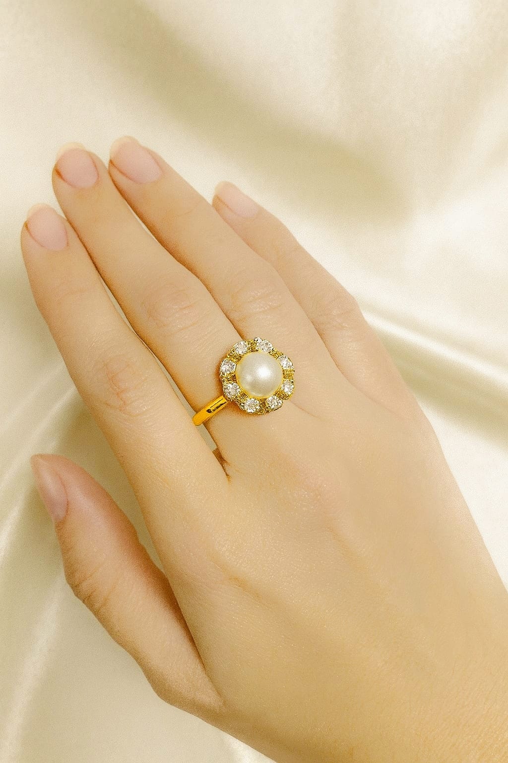 Anillo FLOR DIAMANTE