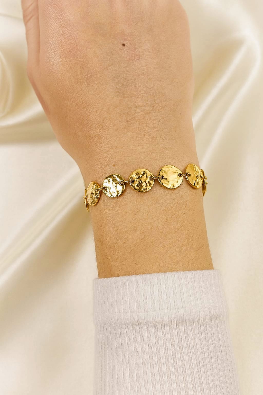 Pulsera ESLABON  MONEDA